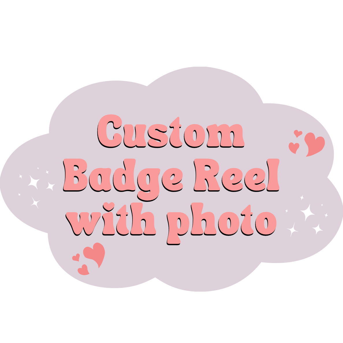 Custom photo Badge Reel