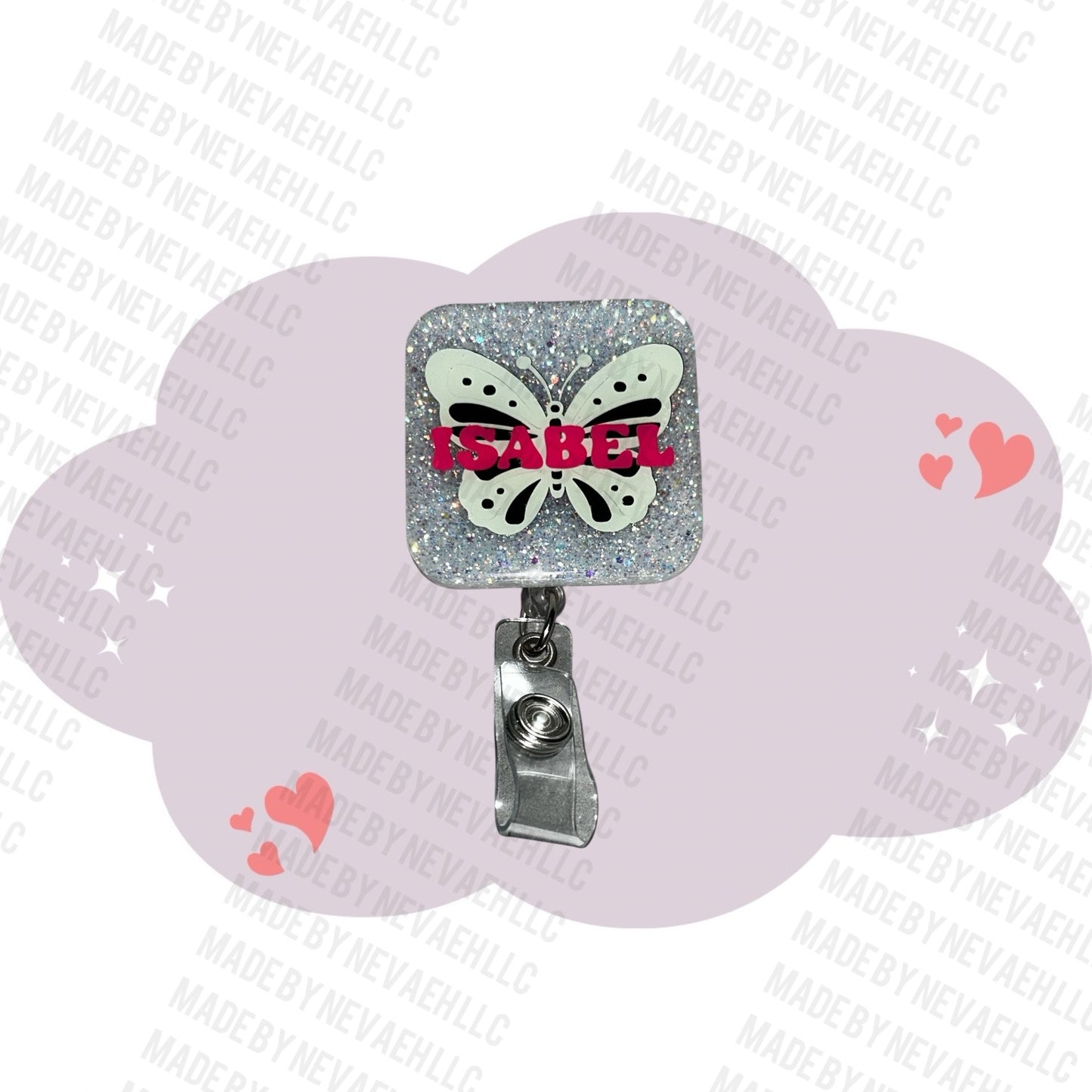 Custom Badge Reel Name