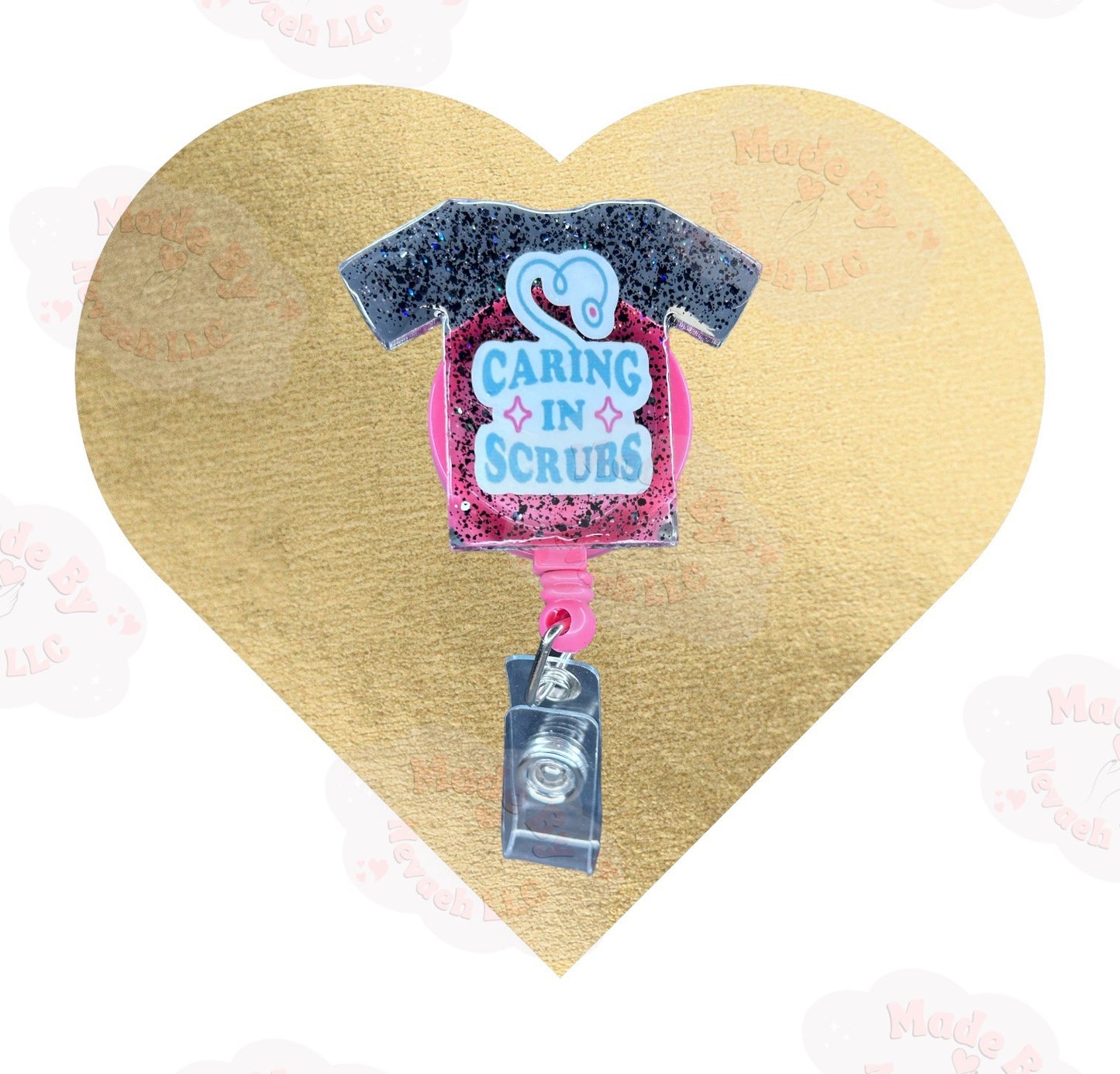 Caring in Scrubs Badge Reel